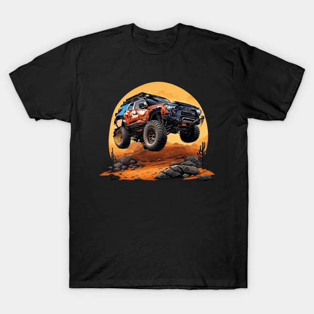 Offroad Truck Adventure T-Shirt by Chavjo Mir11